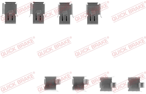 Accessory Kit, disc brake pad